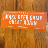 Make Deer Camp Great Again Sticker